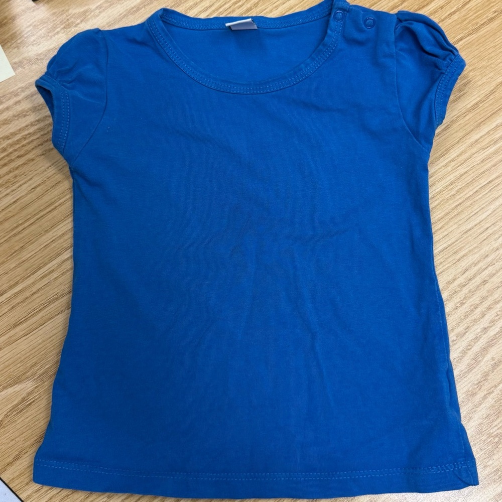 Kids Blue Short Sleeve Tee